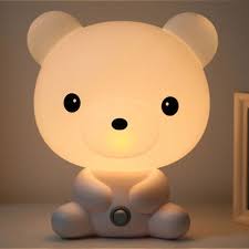 Bedroom Night Led Lamp Panda Bear Dog Cartoon Animal Shopeenk Night Light Kids Childrens Night Light Animal Night Light