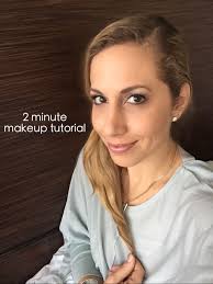 how to do your own makeup in 2 minutes