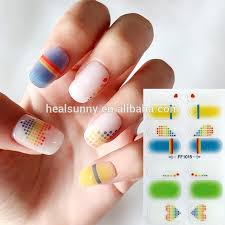 whole nail arts sticker gel