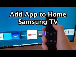 home screen on samsung smart tv