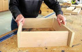 how to build a drawer box