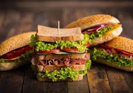 Sandwich Bang - Sandwich adalah makanan yang terdiri dari satu atau leih jenis makanan, seperti sayuran, irisan keju atau daging, yang ditempatkan di antara irisan roti, atau lebih umum setiap hidangan di