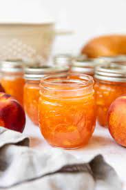 easy fresh peach jam recipe with
