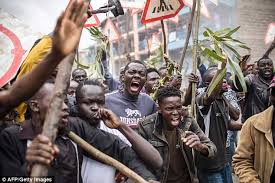 Image result for images of angry kenyans