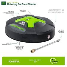 3100 psi rotating surface cleaner