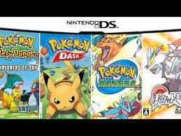 Dawn of sorrow, mario kart ds, dragon quest. Evolution Pokemon Games On Ds Youtube