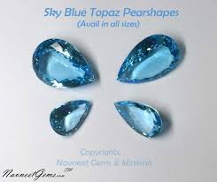 Sky Blue Topaz Round Oval Cushion Pear Octagon And Others