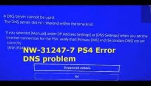 In fact, restarting the ps4 fixes many errors and. Ps4 Dns Error Nw 31247 7 Fix 2020 Solved Ps4dns Com