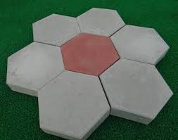 Concrete Hexagon Interlocking Paver