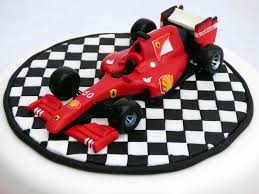 4.4 out of 5 stars 77. Ferrari F1 Racing Car Birthday Cake Topper Susie S Cakes