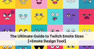 twitch emote sizes emote design tool