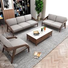 Buy European Minimal Design Wooden Sofa