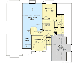 3 Bed House Plan With Box Bay Window In