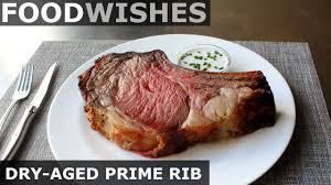 Alton brown prime rib : Dry Aged Prime Rib How To Dry Age Beef Food Wishes Youtube