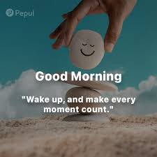 good morning message pepul