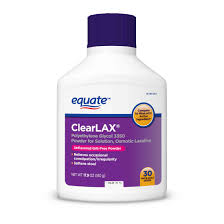 Equate Polyethylene Glycol 3350 Powder For Solution Osmotic Laxative 30 Doses Walmart Com