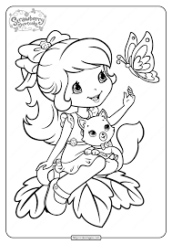 The 2009 series refers to the previous strawberry shortcake continuity first introduced in 2009. Printable Strawberry Shortcake Coloring Pages 13