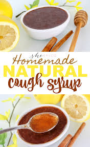 homemade natural cough syrup recipe