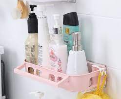wall mounted adhesive shower caddy