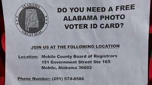 free photo voter id mobile unit in