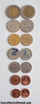 Thai Money Coins