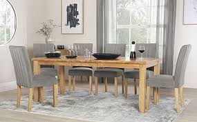 Highbury Oak Extending Dining Table
