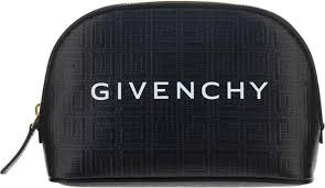 givenchy logo embossed makeup bag