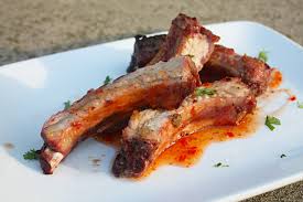 grilled baby back ribs with thai sweet