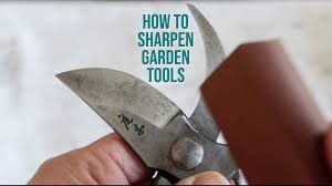 how to sharpen pruners the impatient