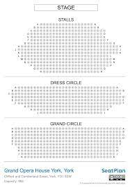 grand opera house york seating plan