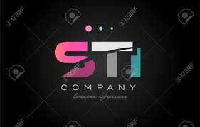 Sti S T I Three 3 Letter Logo Combination Alphabet Vector Creative