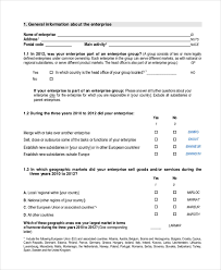 Organic food industry survey questions template is designed to collect feedback from individuals about their knowledge and opinion on organic food. Free 7 Sample Survey Questionnaire Forms In Pdf Ms Word Excel