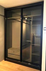 6ft Built In Wardrobe Tinted Glass