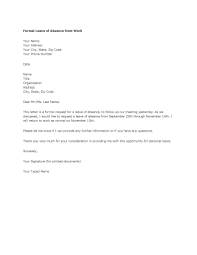 Leave Letter Format sample resignation letter letter of recommendation format     Termination letter sample absence notice template without job termination  letter due absence sample templates letters employee