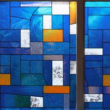 Stained Glass Abstract Window