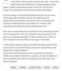 First thing I managed to write and post after recovering from Covid. Feels  really good to get a comment like this. : r/AO3