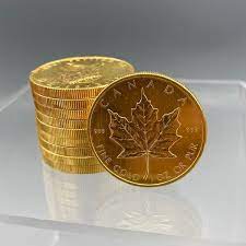 canada maple leaf gold bullion coin