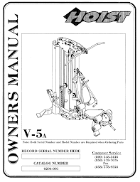 hoistfitness v5 owner manual manualzz