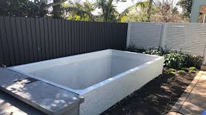 Who buys diy fiberglass pools? Plungie Original Pre Cast Concrete Plunge Pool In 2021 Small Pool Design Backyard Pool Designs Plunge Pool