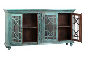 82 Zamora Turquoise Sideboard With