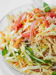 greek cabbage salad vinegar coleslaw