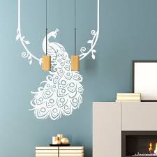 Peacock Wall Decal Vinyl Wall Stickers