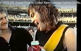 Before i got to juilliard i remember that. An Injured Barry Richardson And Neil Balme After The Game Afl Carlton Australian Rules