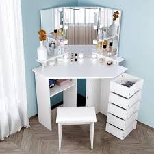 vanity dressing table with mirror and