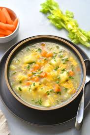 healthy potato soup low calorie paleo