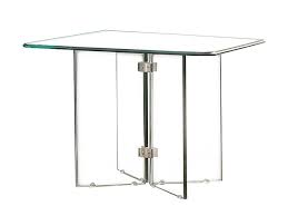 The Glass On Glass Square Dining