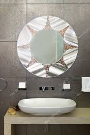 Sparkling Bathroom Wall Stock Photo By