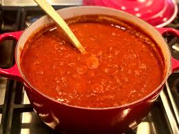 I talk about canning tomato sauce a lot here at grow a good life, especially this year as i faced the challenge of preserving a bumper crop. Doctored Up Spaghetti Sauce The Fountain Avenue Kitchen