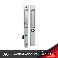 dal a6 sliding door lock with key 25mm
