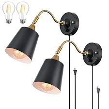 Wall Sconces Plug In Dimmable Wall